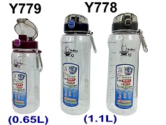 Y-778 WATER BOTTLE, Y-779 WATER BOTTLE